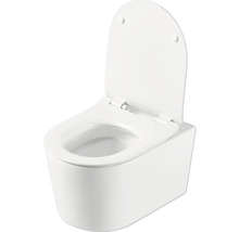JUNGBORN Spoelrandloos toilet One incl. softclose wc-bril met quick-release-thumb-6