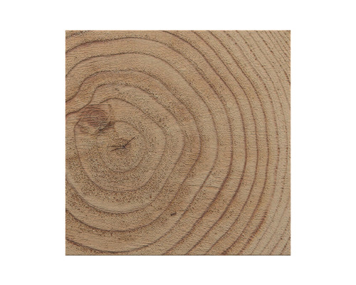 Vierkant hout met jaarringen