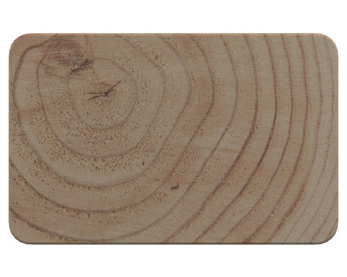 Houten plaat met jaarringen