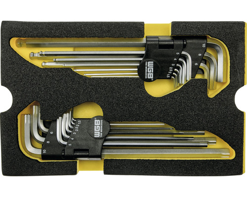 Inbussleutelset in koffer