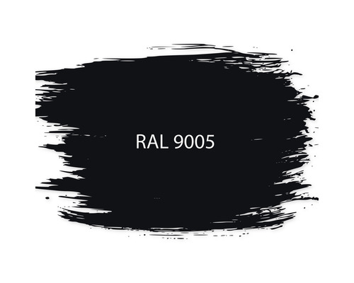 RAL 9005 kleurvoorbeeld