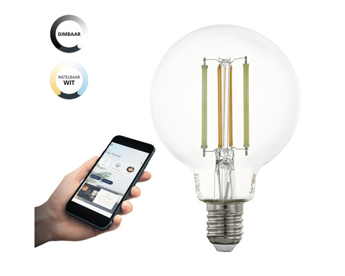 Slimme dimbare gloeilamp met app bediening