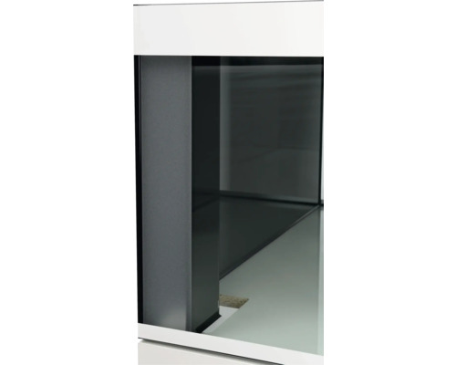 Leeg aquarium met onderkast