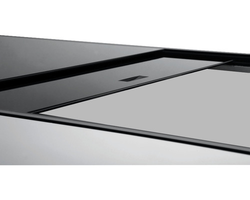 Aquarium met glazen afdekking