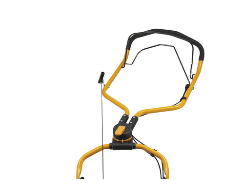 Handgreep van een grasmaaier