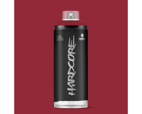 MTN Hardcore spuitlak glans RV-3004 Bordeaux Red 400 ml MTN Hardcore spuitbus verf