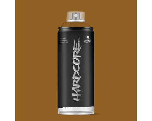 MTN Hardcore spuitlak glans RV-8002 Toasted Brown 400 ml MTN Hardcore spuitbus verf