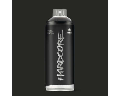 MTN Hardcore spuitlak glans RV-9011 Gloss Black 400 ml MTN Hardcore spuitbus