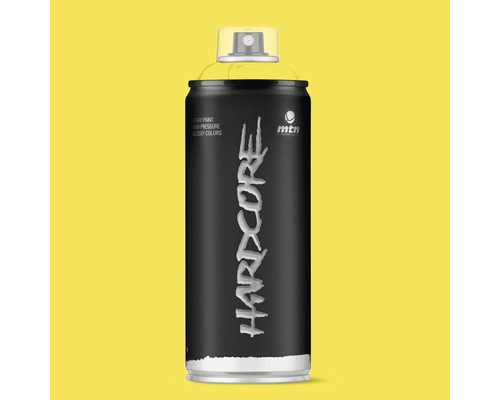 MTN Hardcore spuitlak glans RV-20 Party Yellow 400 ml MTN Hardcore spuitverf