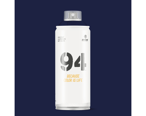 MTN 94 Spuitlak mat RV-5013 Navy Blue 400 ml MTN 94 spuitverf, lage druk, matte kleuren