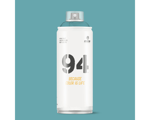 MTN 94 Spuitlak mat RV-5018 Turquoise 400 ml MTN 94 spuitverf in spuitbus