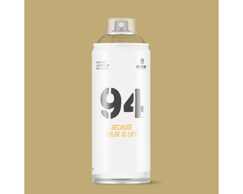 MTN 94 Spuitlak mat RV-137 Kraft Brown 400 ml MTN 94 spuitverf, lage druk, matte kleuren