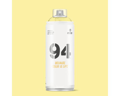 MTN 94 Spuitlak mat RV-20 Party Yellow 400 ml MTN 94 spuitverf blik