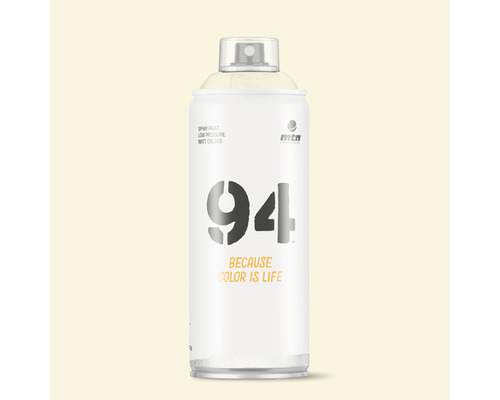 MTN 94 Spuitlak mat RV-1013 Bone White 400 ml MTN 94 spuitverf in spuitbus