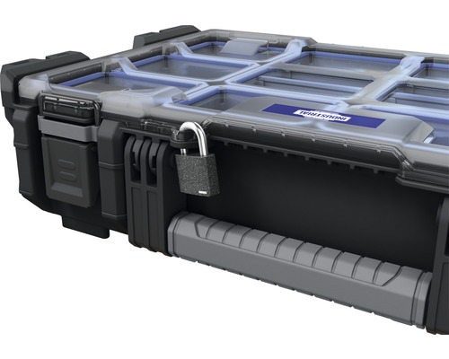 Gereedschapskist met hangslot