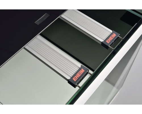 Detailopname van een aquarium met Eheim-verlichting