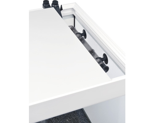 Aquariumafdekking met verlichting en filtersysteem