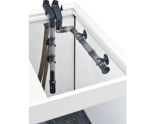 Aquariumfilterinstallatie voor waterreiniging