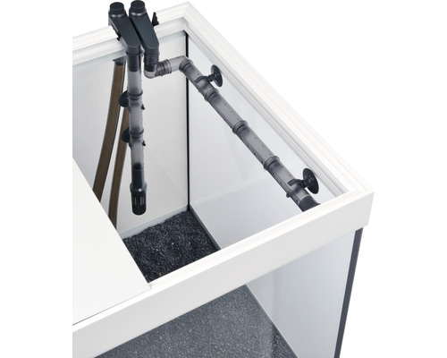 Aquarium intern filter in aquarium