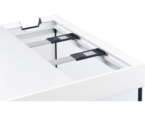 Aquariumafdekking met ledhouder