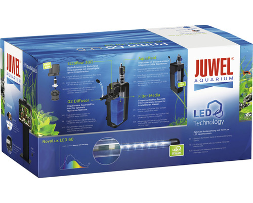 Verpakking van het Juwel Aquarium Primo 60 LED aquarium