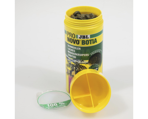 JBL Novo Botia voer voor modderkruipers in open verpakking