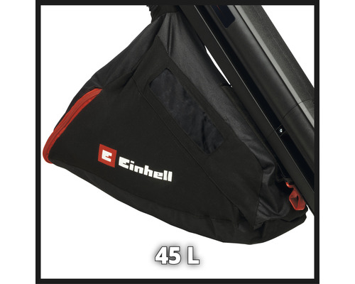 Einhell bladopvangzak met een inhoud van 45 liter