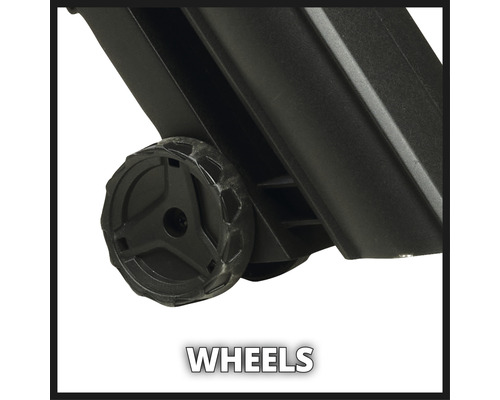 Wielen van een gereedschapskist