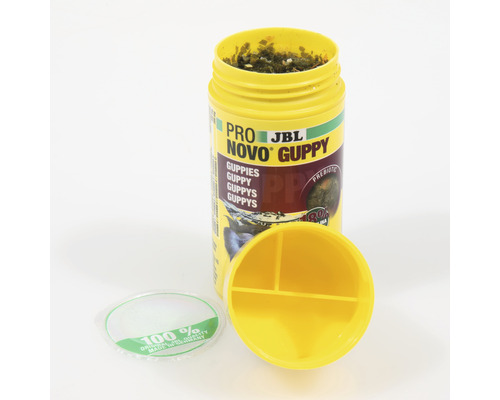 JBL Pro Novo Guppy visvoercontainer met open deksel