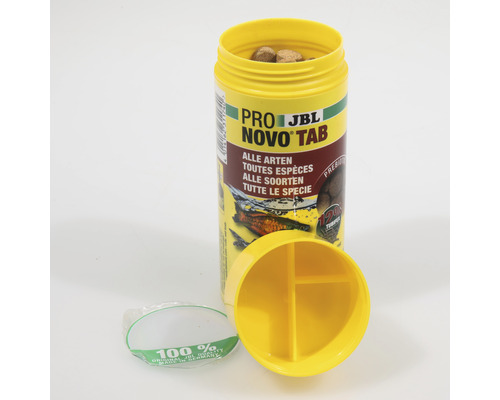 JBL Novo Tab voedertabletten voor alle soorten siervissen verpakking