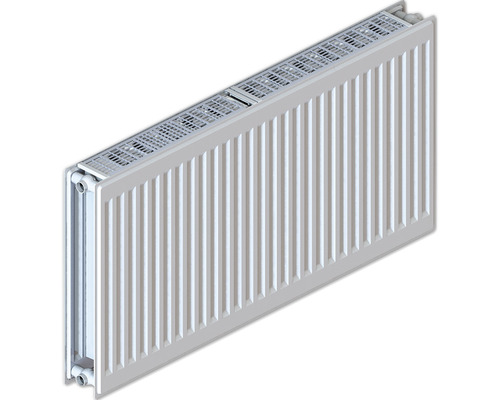 Radiator met ribben voor warmteafgifte