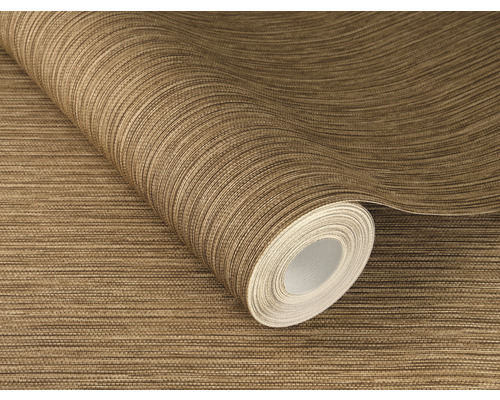 Rol behang met horizontale textielstructuur