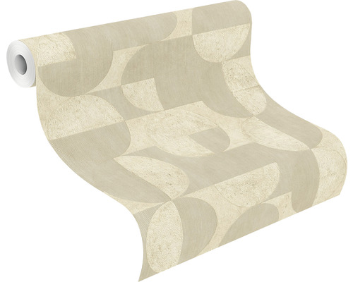 Rol behang met geometrisch patroon voor wanddecoratie