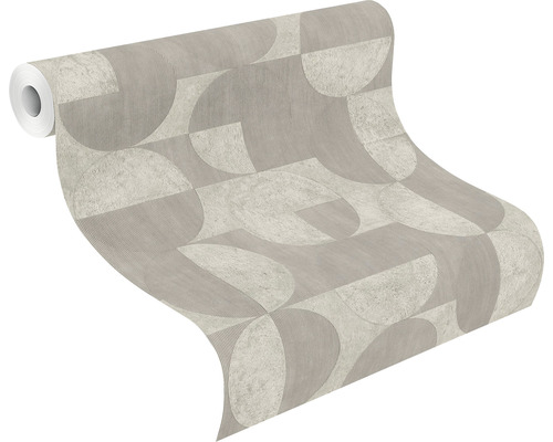 Rol behang met geometrisch patroon