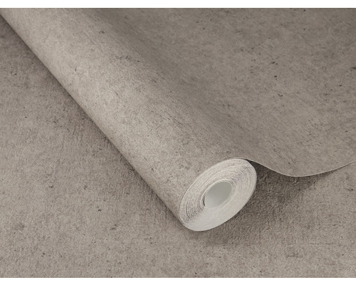 Rol behang met steendecor