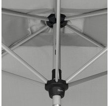 DOPPLER Parasol Active lichtgrijs 210x140x240 cm