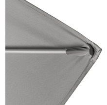DOPPLER Parasol Active lichtgrijs 210x140x240 cm
