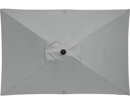 Rechthoekige parasol van bovenaf