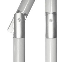 DOPPLER Parasol Active lichtgrijs 280x280x253 cm