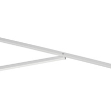 DOPPLER Parasol Active lichtgrijs 380x380x278 cm
