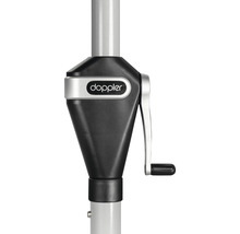 DOPPLER Parasol Active lichtgrijs 200x294x260 cm