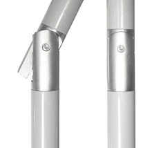 DOPPLER Parasol Active lichtgrijs 320x320x258 cm