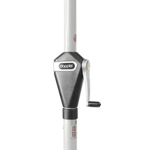 DOPPLER Parasol Active lichtgrijs 320x320x258 cm