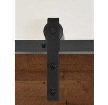 BARNDOOR set op maat vintage bruin brits + basic rail-thumb-3