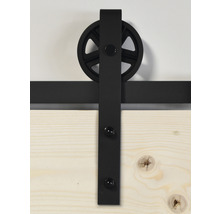 BARNDOOR set op maat vintage onbeh. z-brace + spaak rail-thumb-3