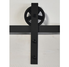 BARNDOOR set op maat vintage wit brits + spaak rail-thumb-3
