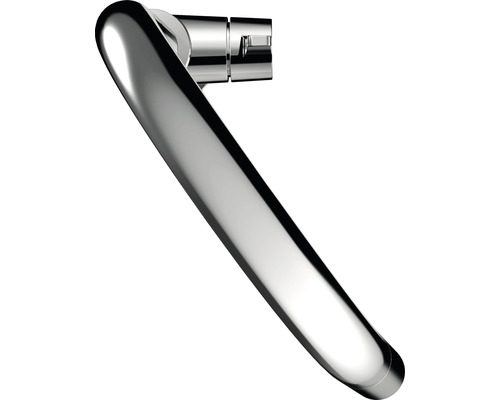 Glanzende badgreep van metaal