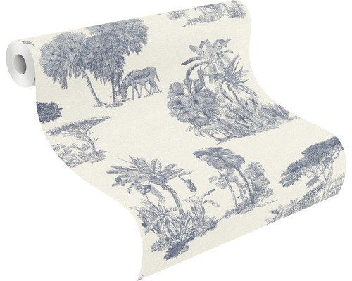 Behangrol met jungle motief