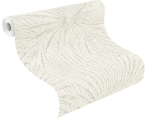 Behangrol met bladmotief