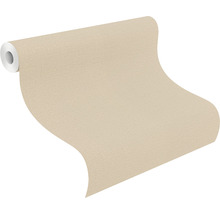 Rol behang van vliesmateriaal in beige